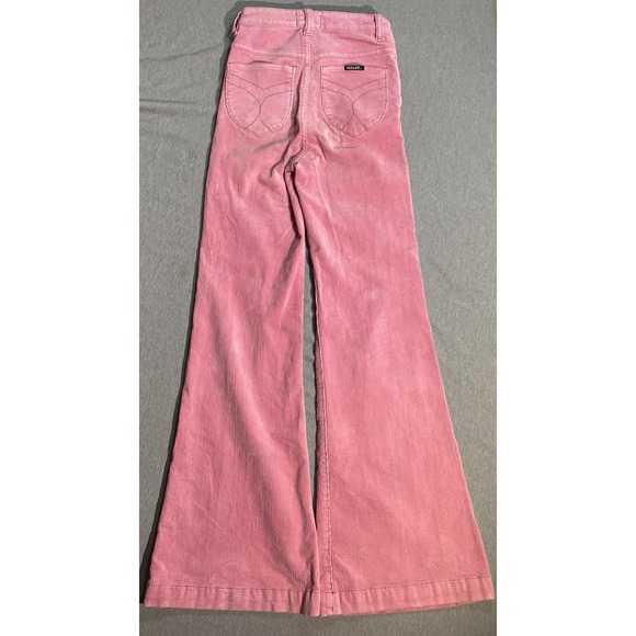 ROLLA'S Eastcoast Flare High Rise Corduroy Size 24 24x30 Pink !!Very Soft!! - Picture 9 of 9